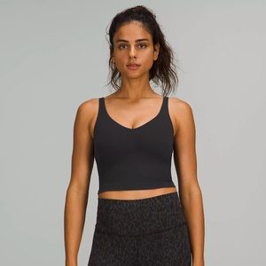Perfect condition lululemon align cropped tank size 4